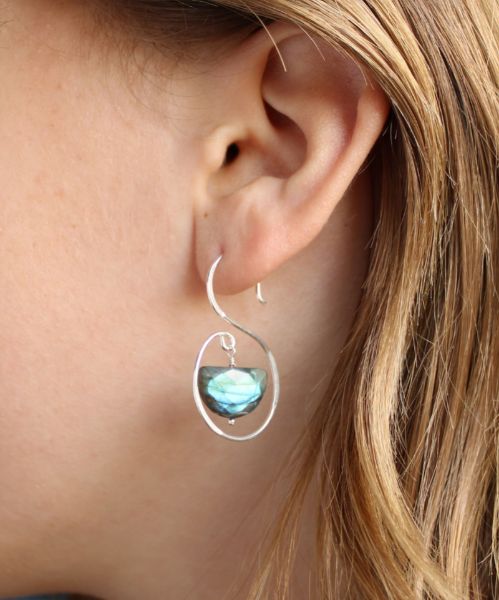 scroll earrings labradorite1