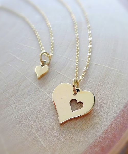 heart necklace set2